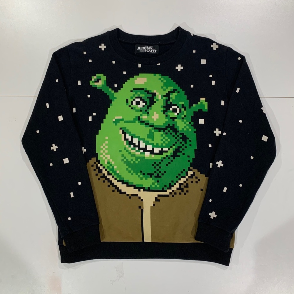 Jeremy Scott SS15 Shrek sweatshirt